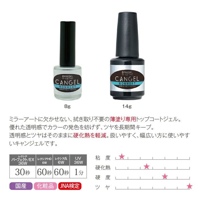 プリジェル ノンワイプクリア キャンジェル ノンヒート／１４ｇ