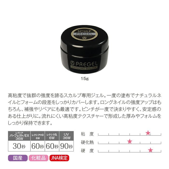 プリジェル ダイヤモンドビルダー／15g | キャンディポケット