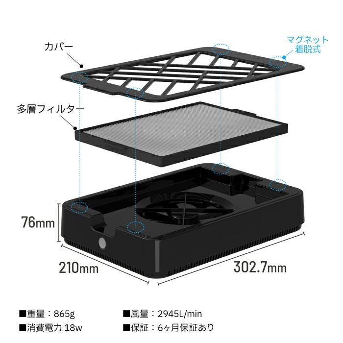 レクシアサイクロン １８Ｗ－Ｒブラック