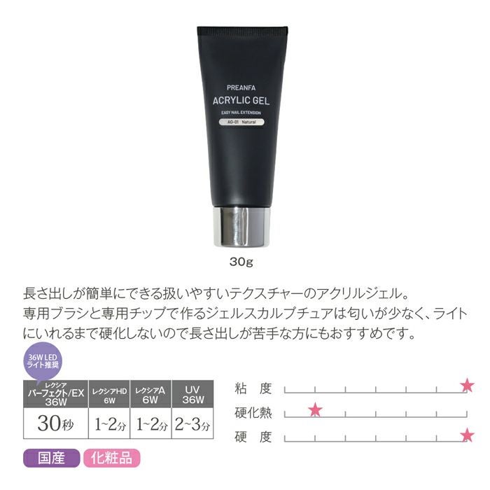 プリアンファ アクリルジェル