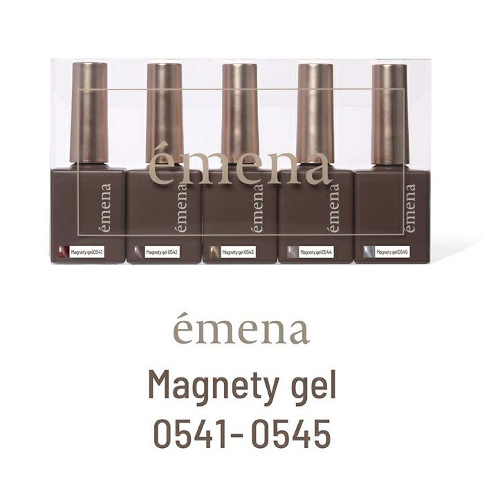 エメナ　マグネティジェル５色セット　０５４１～０５４５