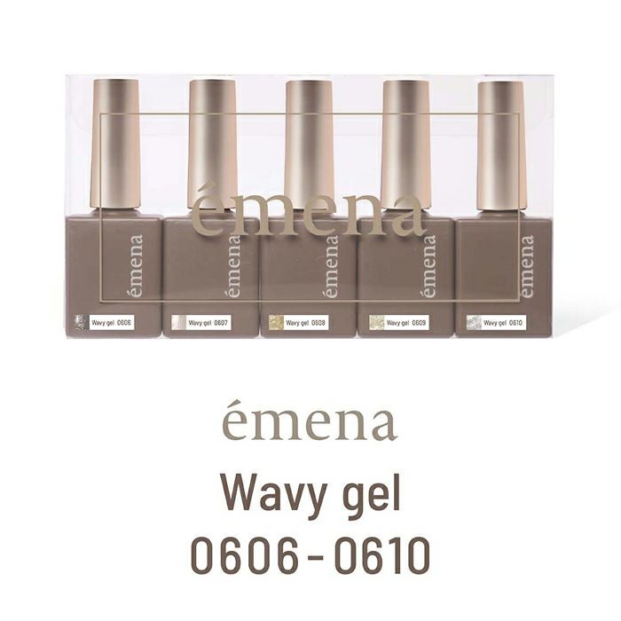 エメナ　ウェービージェル５色セット０６０６～０６１０