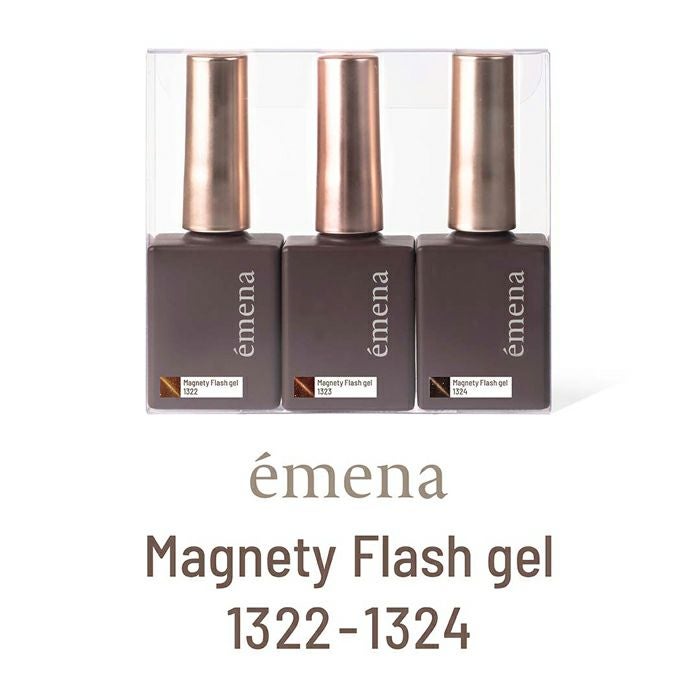エメナ　マグネティフラッシュジェル３色セット１３２２～１３２４