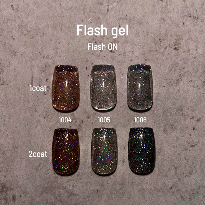 エメナ　フラッシュジェル３色セット１００４～１００６