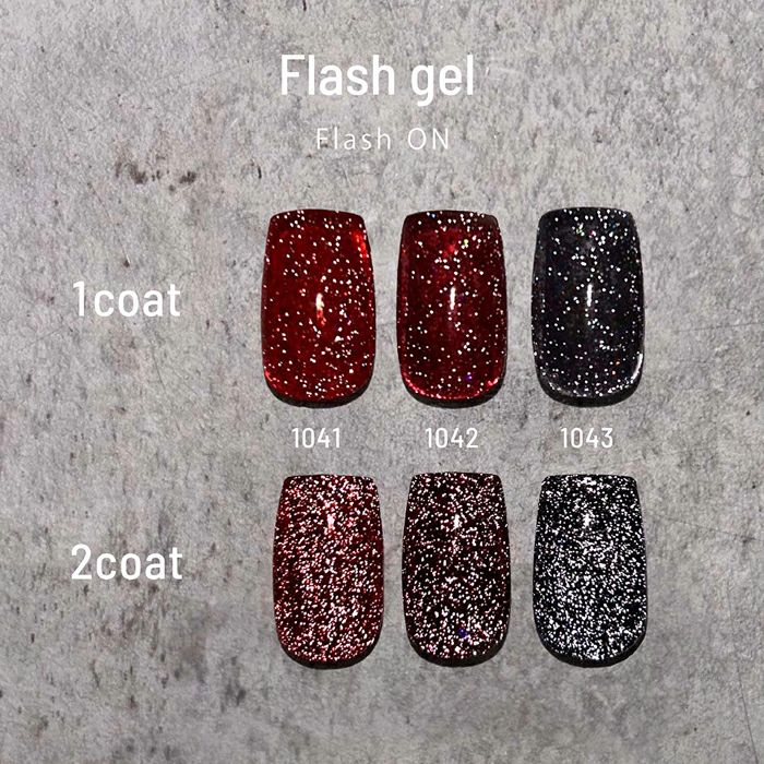 エメナ　フラッシュジェル３色セット１０４１～１０４３