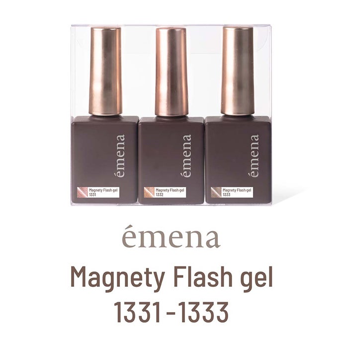 エメナ　マグネティフラッシュジェル３色セット１３３１～１３３３